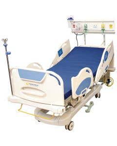 Training Bed with Attached Horizontal Headwall Sapphire Series - Functional