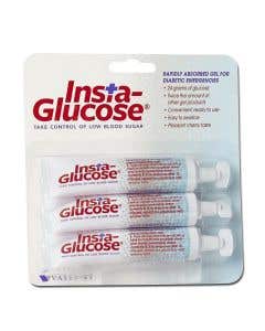 Insta-Glucose Oral Glucose Gel Tube, 3-Pack