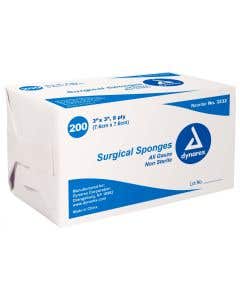 Surgical Gauze Sponge 3" x3" 8-Ply