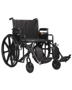 Dynaride Series 2 Wheelchair Detachable Full Arm Rest and Adjustable Foot Rest