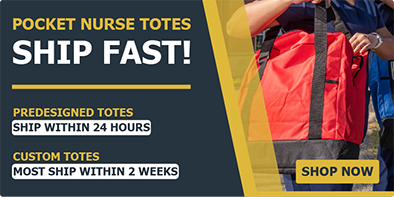 Pocket Nurse Pre-designed totes 
